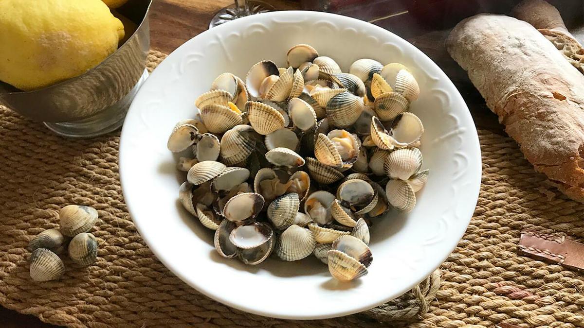 berberechos al vapor