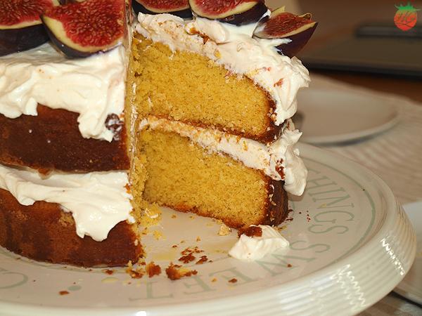 Tarta de higos con miel HortoGourmet