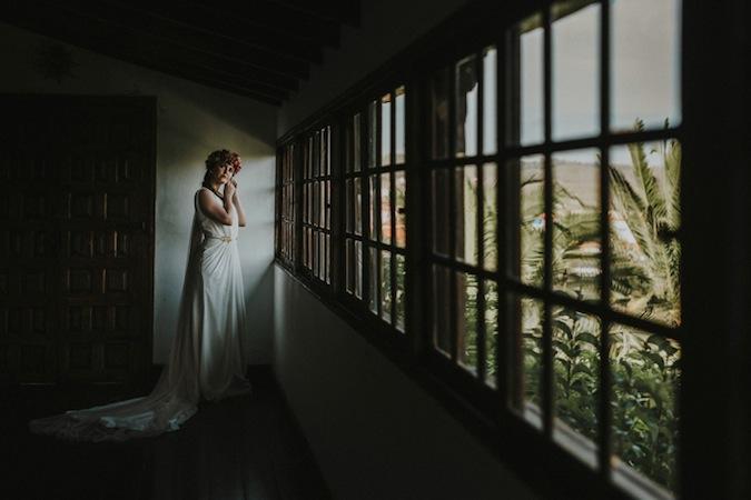 Eliane elopement vintage Tenerife