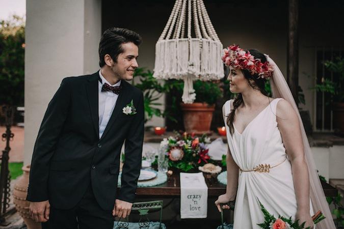 Eliane elopement vintage Tenerife