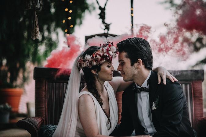 Eliane elopement vintage Tenerife