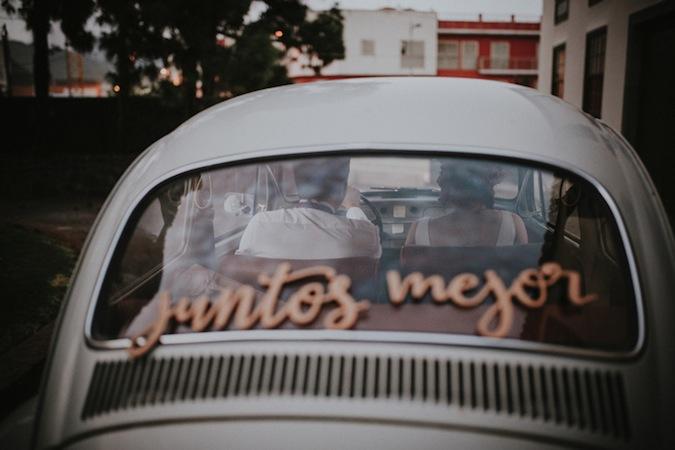Eliane elopement vintage Tenerife