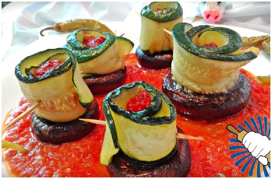 Recetas de calabacines rellenos