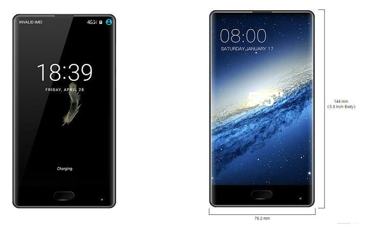 DOOGEE MIX en analisis reseña review de este teléfono móvil sin marcos con CPU Helio P25 6GB de RAM 64GB de almacenamiento interno camara dual de 16MP Android 7.0 y batería de 3380mAh especificaciones tecnicas precio y opinion