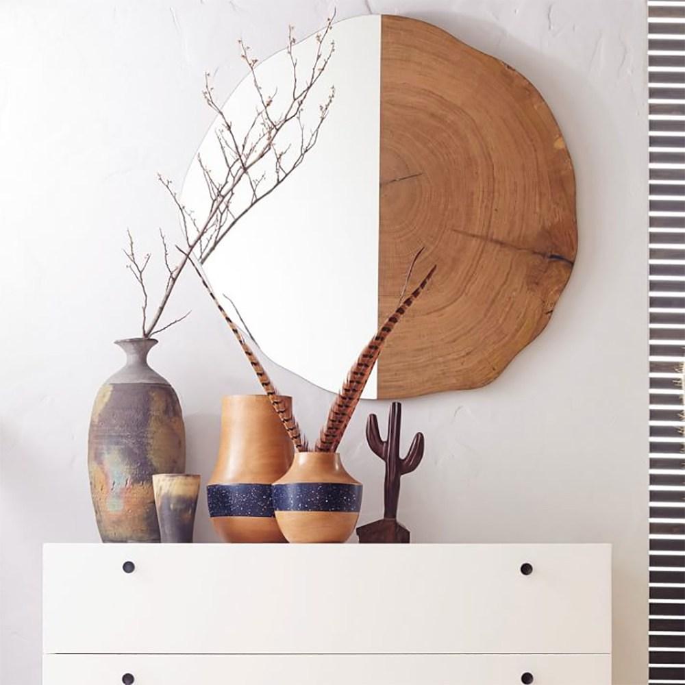 10 ideas con troncos y rodajas de madera, visto en "I am a Mess Blog"