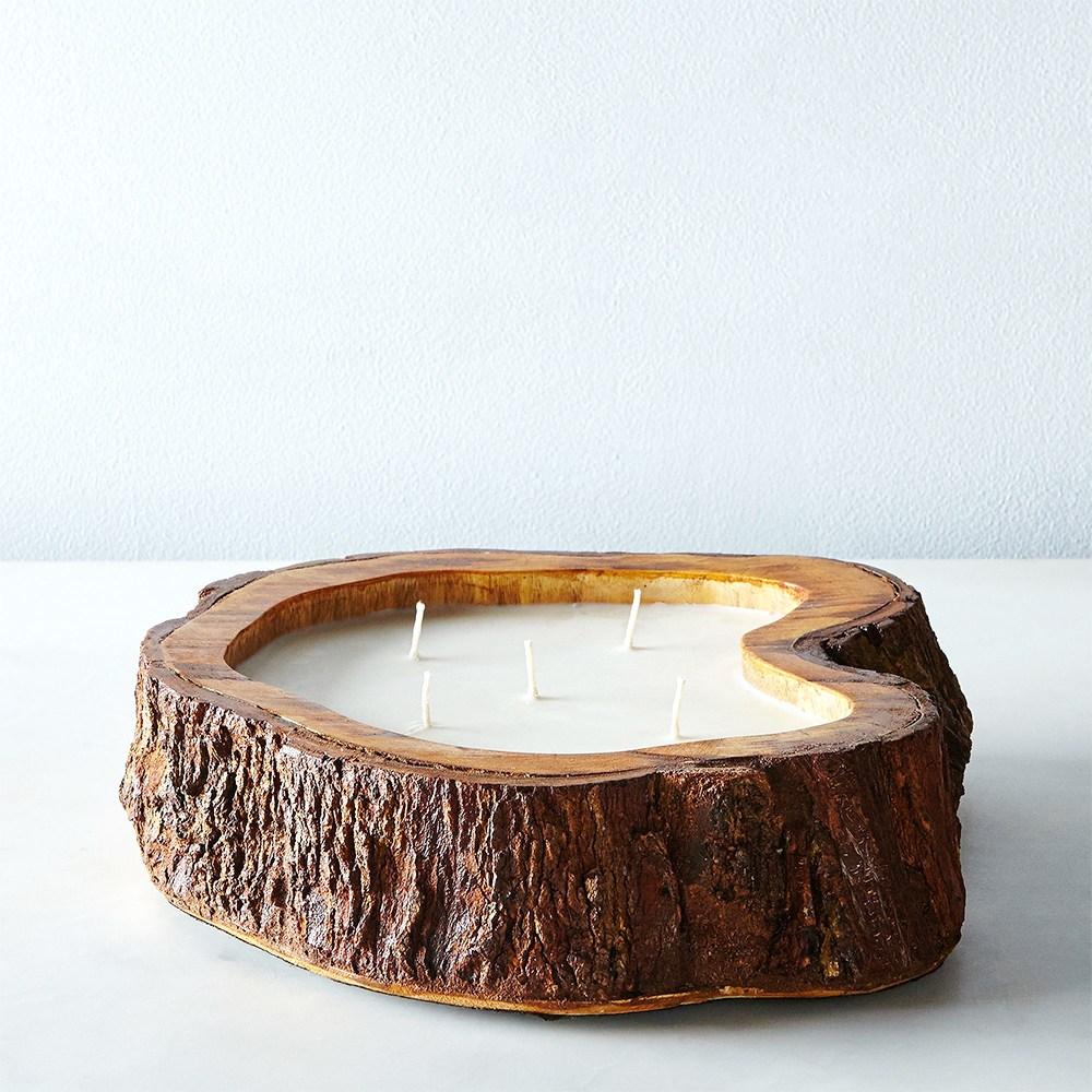 10 ideas con troncos y rodajas de madera, visto en "I am a Mess Blog"