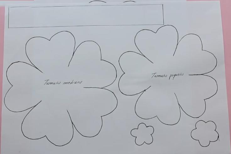 paso 2 para elaborar una cesta de foami