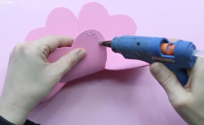 paso 9 para elaborar una cesta de foami