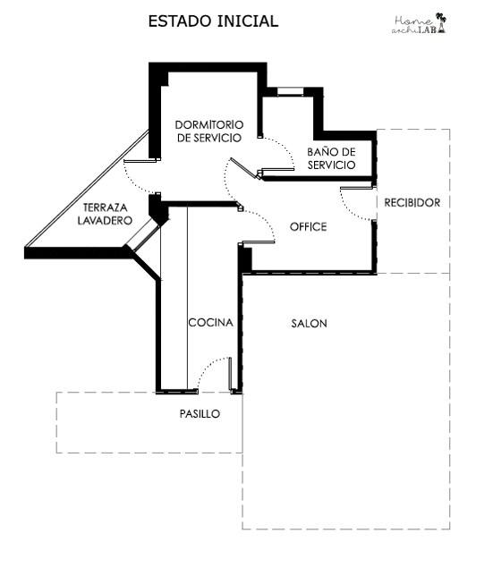 nueva cocina antes y despues