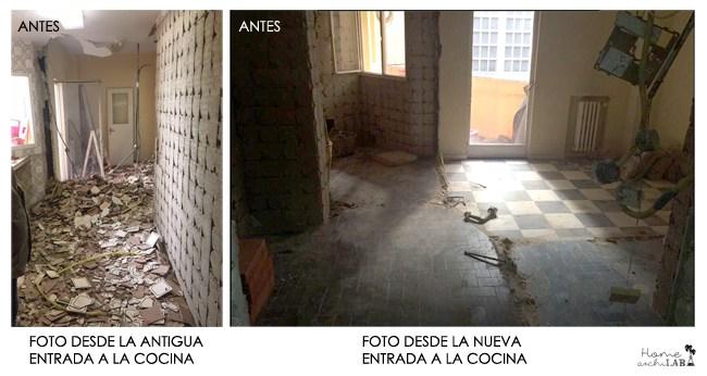 reformas de cocinas antes y despues