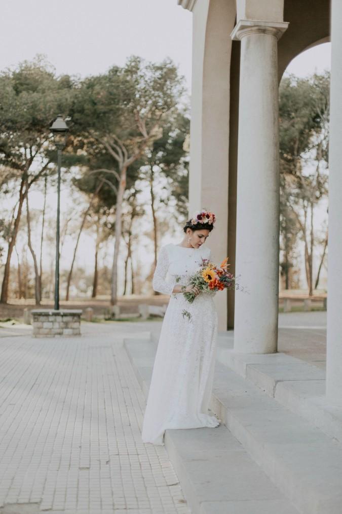 Una novia a lo Frida Khalo