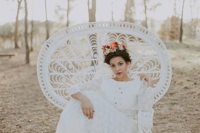 Una novia a lo Frida Khalo