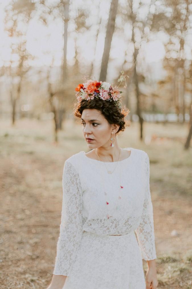 Una novia a lo Frida Khalo