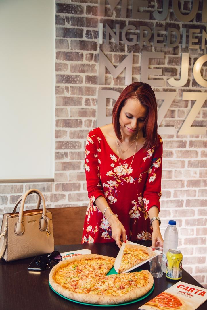 Porción de Pizza Papa Johns