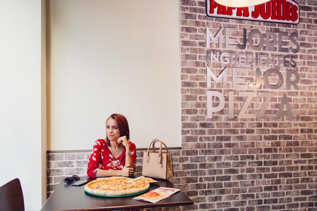 Gabbysweetstyle en Papa Johns