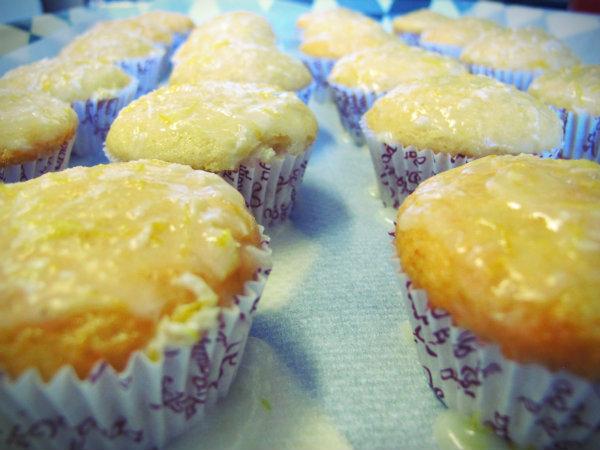 glaseando las magdalenas