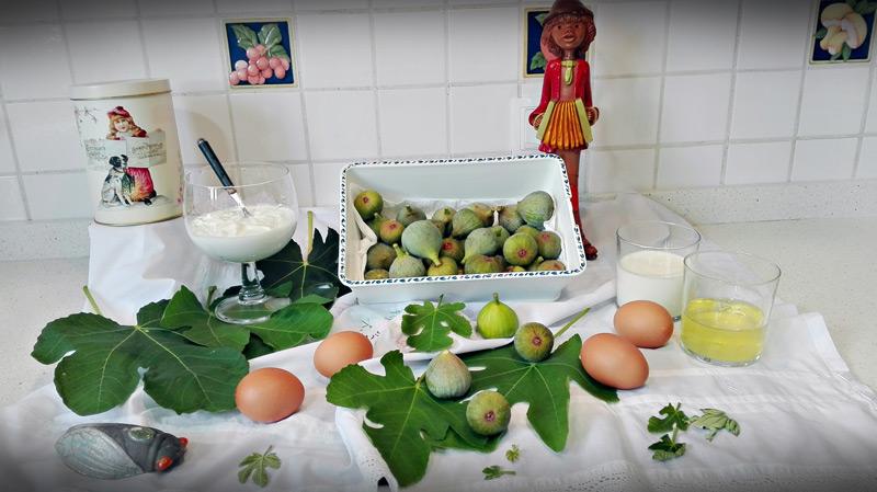 Receta casera con higos