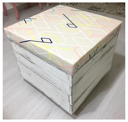 09 diy puf de palets reciclados