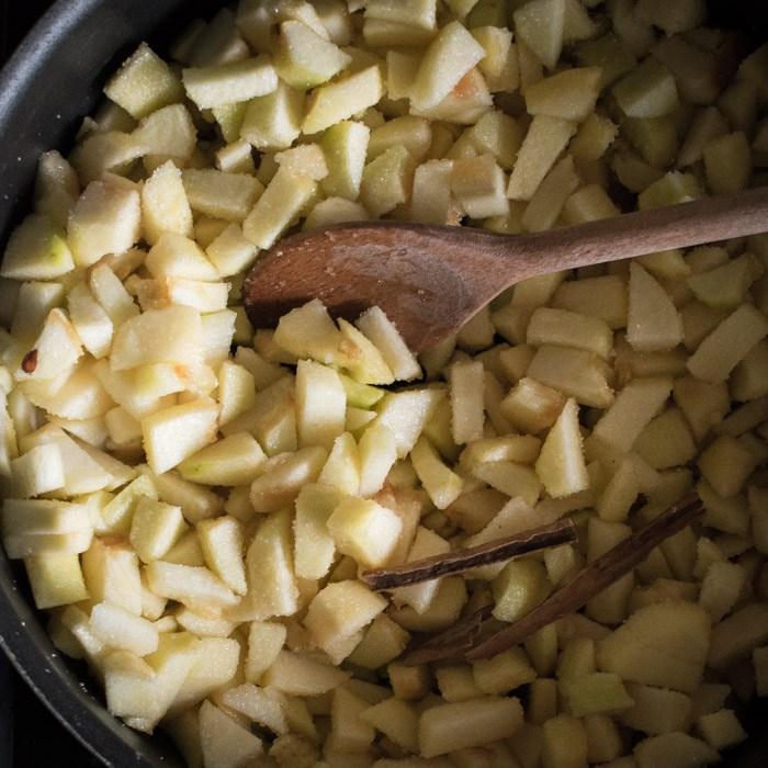 receta de pay de manzana clasico