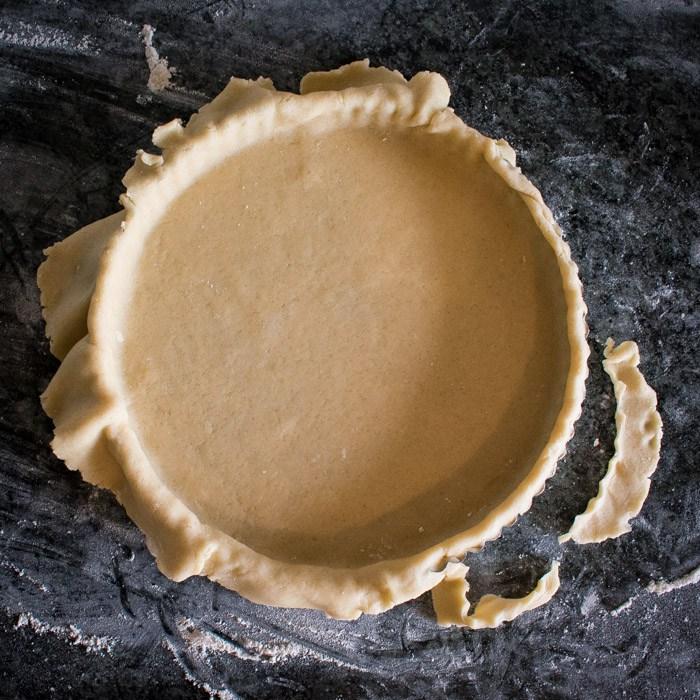 receta de pay de manzana clasico