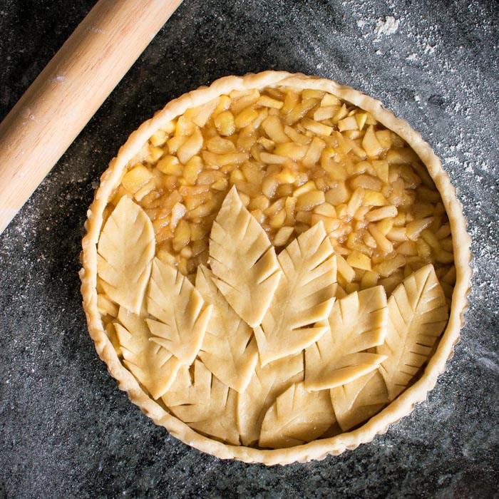 receta de pay de manzana clasico