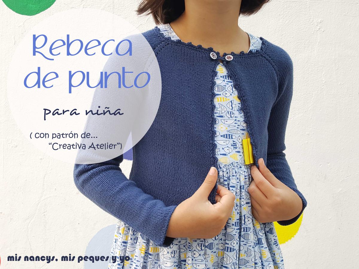 mis nancys, mis peques y yo, rebeca de punto para niña 