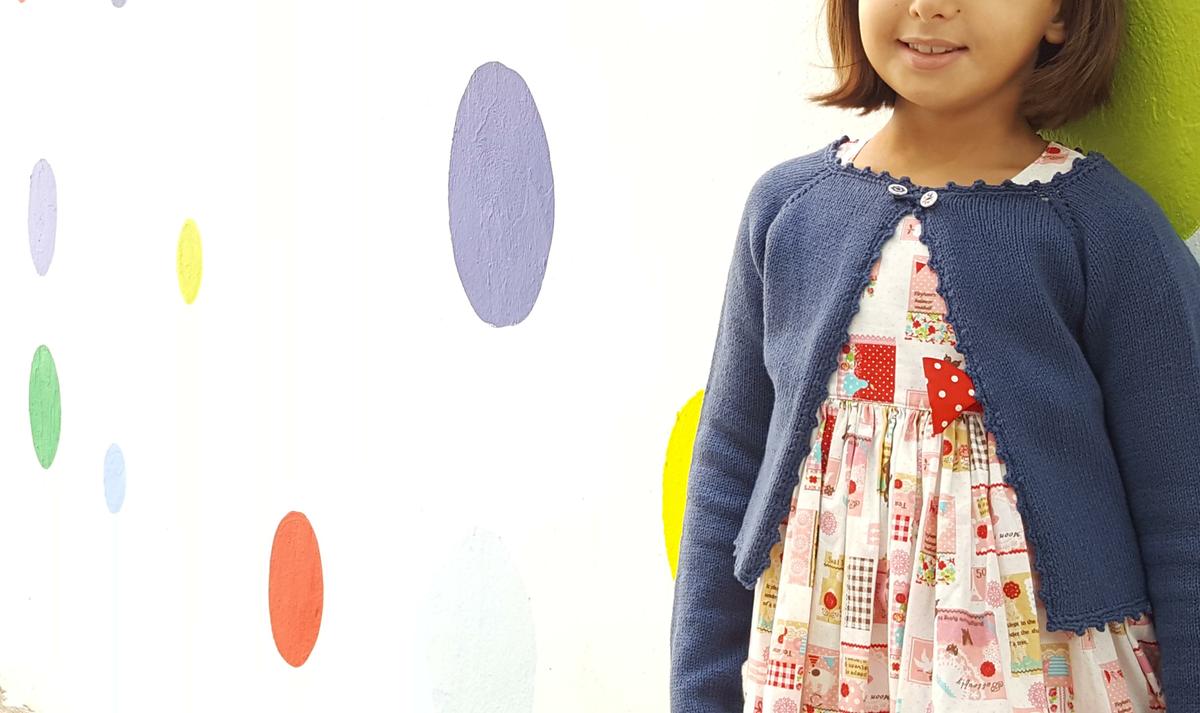 mis nancys, mis peques y yo, rebeca de punto para niña, rebeca de entretiempo