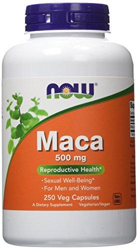 NOW Maca 500mg, 250 Veg Capsules
