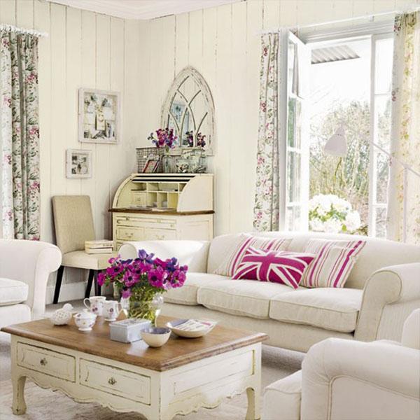 ideas de decoracion vintage living