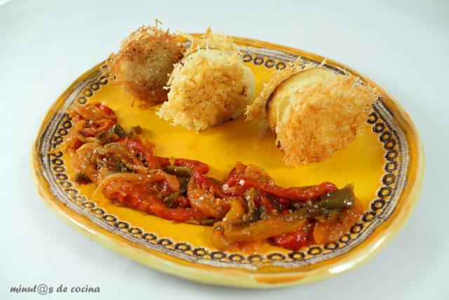 bacalao con piperrada