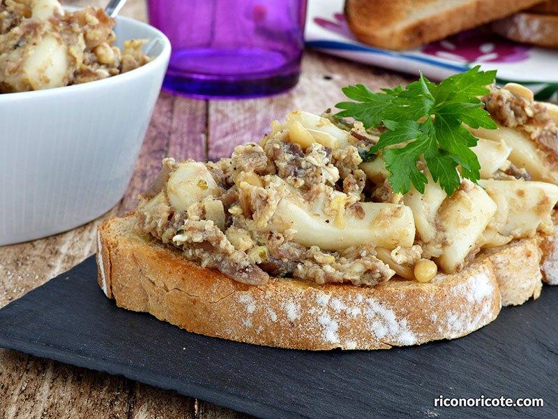 Tostas de mar y tierra