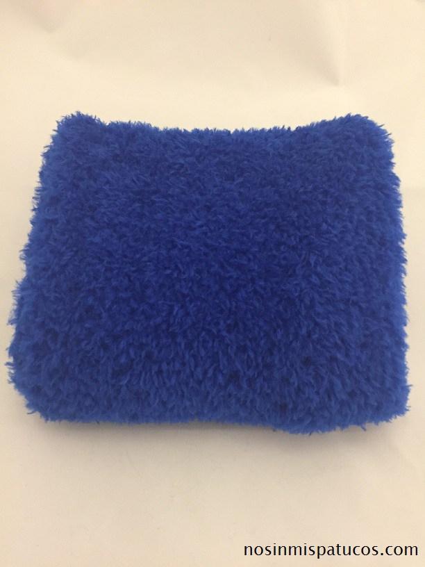 Bufanda suave terminada