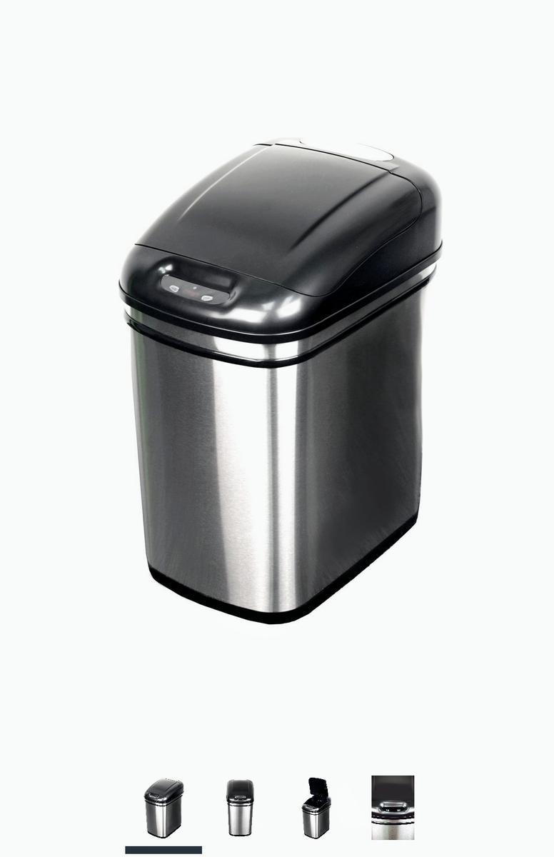 Cubo plateado 13 galones