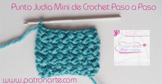 Punto Judía Mini de Crochet blog