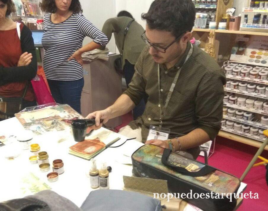 Creativa Madrid 2016 Manos Maravillosas Carrot Cake Alberto Juárex Scrapbooking