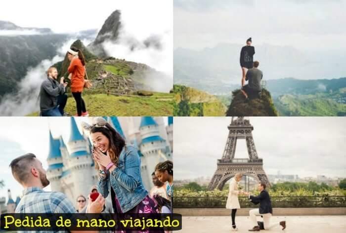 formas originales de pedir matrimonio viajando