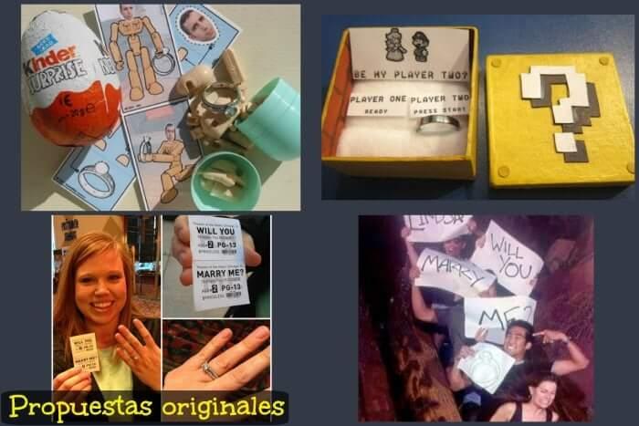 propuestas de matrimonio originales