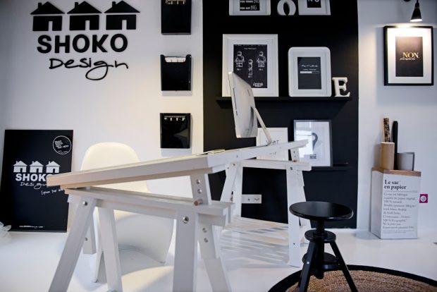 mesa de trabajo inclinada