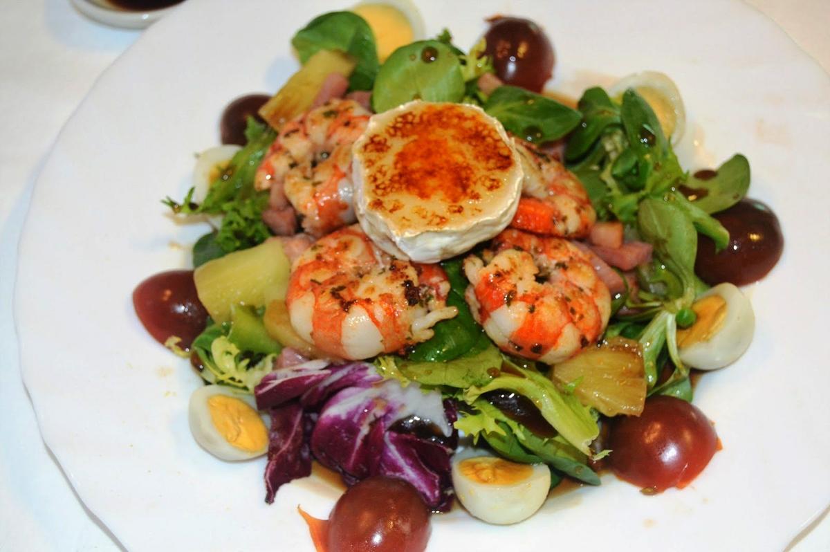 langostinos al coñac