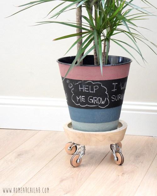 soporte para macetas