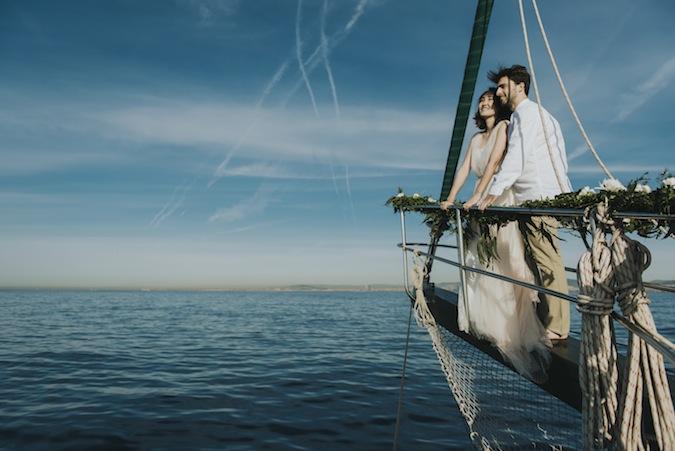Into the sea elopement
