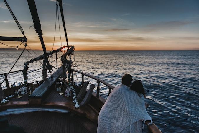Into the sea elopement