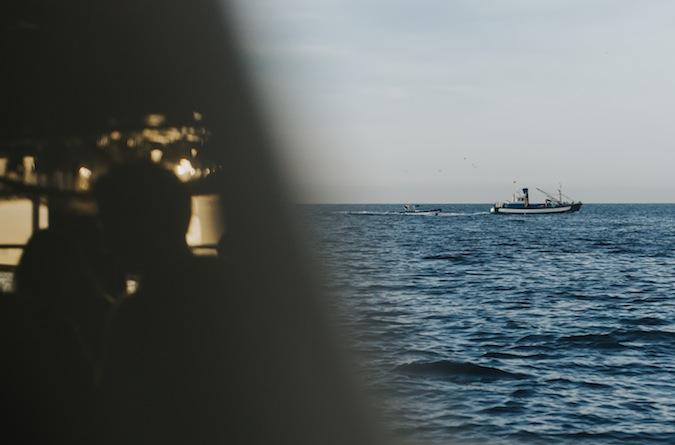 Into the sea elopement