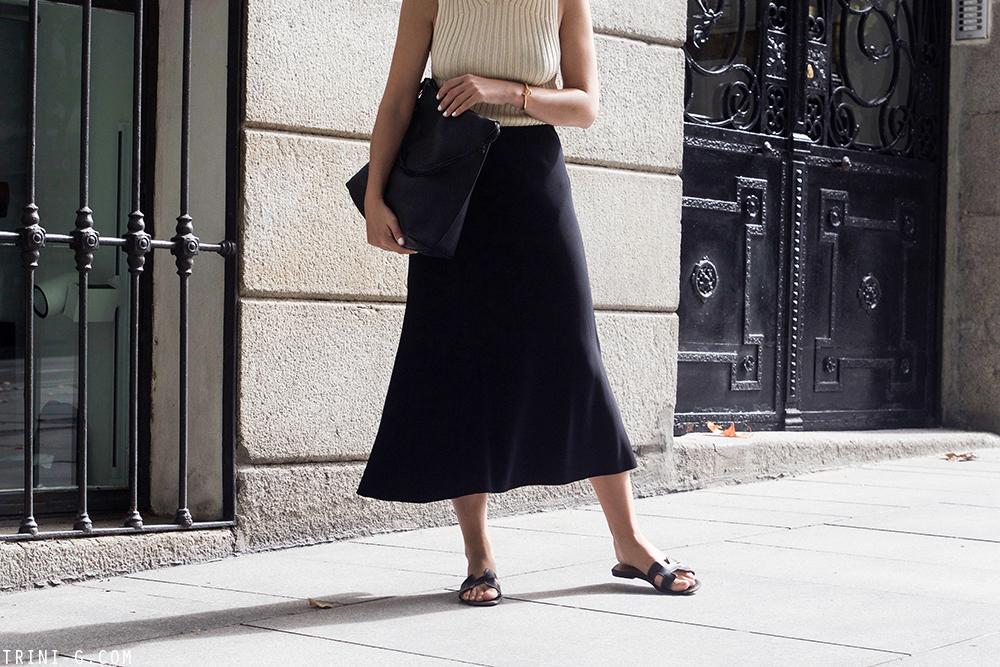 Trini | The Row skirt Céline top