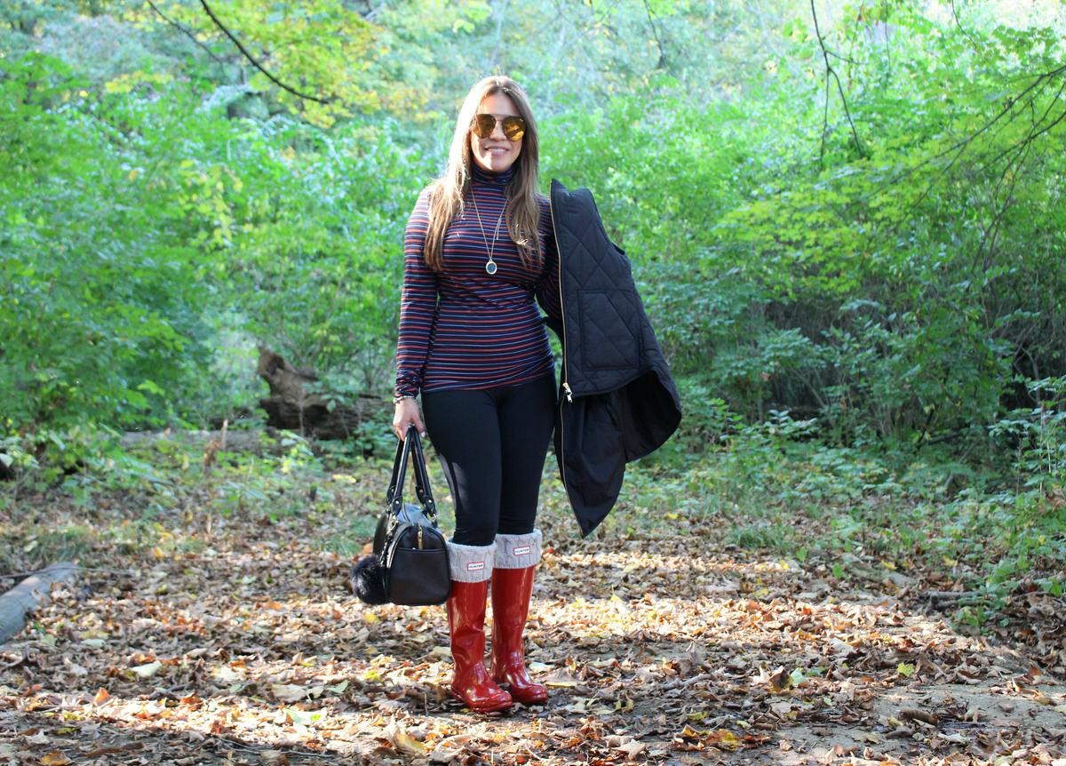 HOW to wear layers in fall by alicia borchardt