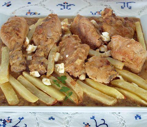 Bombas de patata rellenas de carne