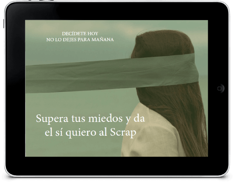 El miedo te impide alcanzar tus objetivos.