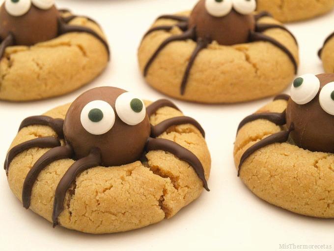 arañas-galletas-recetas-halloween