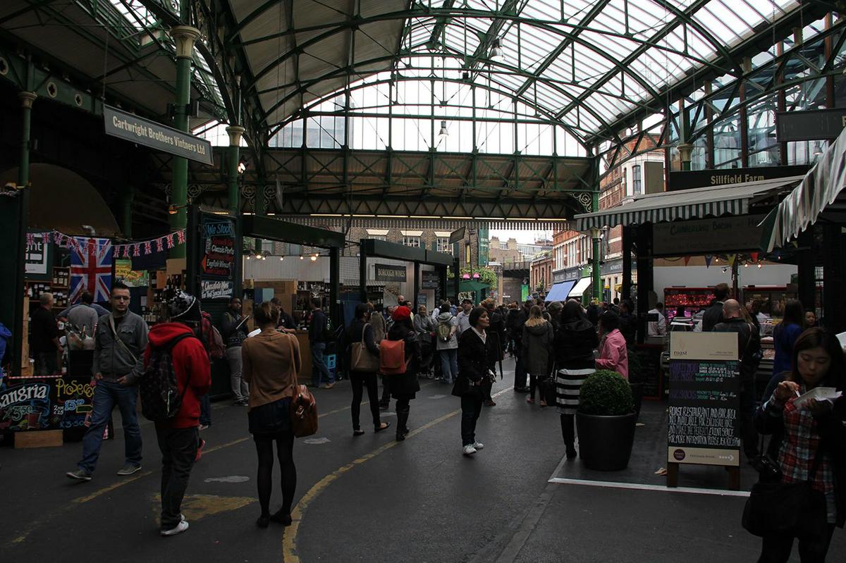 Borough Market en Londres