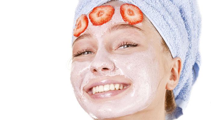 mascarilla de fresas